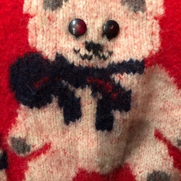 Vintage Berek 100% Wool Hand Knitted Kids Sweater - Picture 7 of 7